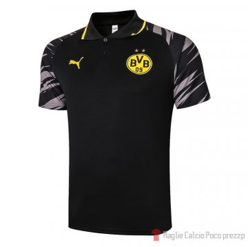 Maglia Polo Borussia Dortmund 20-21 Nero