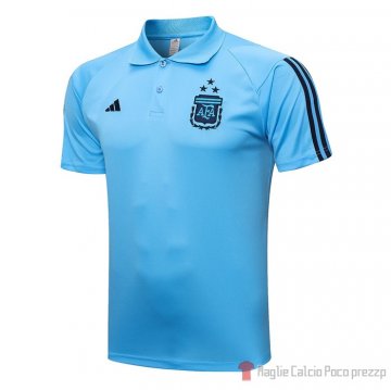 Maglia Polo Del Argentina 2022-23 Azul Maglia Polo Del Argentina 2022-23 Azul