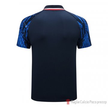 Maglia Polo Del Francia 22-23 Azul Oscuro