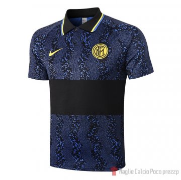 Polo Inter Milan 20-21 Azul Y Negro Polo Inter Milan 20-21 Azul Y Negro