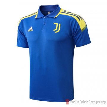 Maglia Polo Juventus 22-23 Azul Maglia Polo Juventus 22-23 Azul