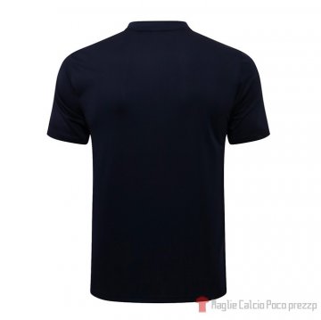 Maglia Polo Del Manchester City 2021-2022 Azul