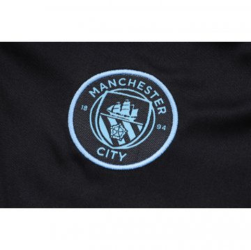 Maglia Polo Del Manchester City 23-24 Negro