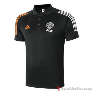 Polo Manchester United 20-21 Gris Polo Manchester United 20-21 Gris