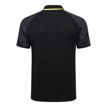 Maglia Polo Del Paris Saint-germain Jordan 23-24 Negro