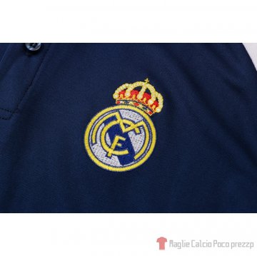 Maglia Polo Real Madrid 22-23 Azul