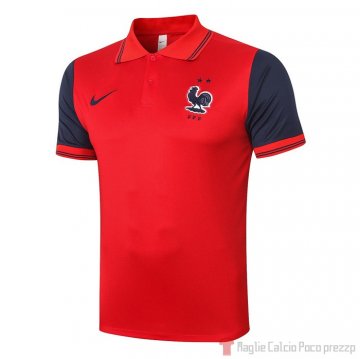 Maglia Polo Francia 2020 Rosso Maglia Polo Francia 2020 Rosso