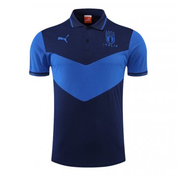 Maglia Polo Italia 2022-23 Blu Maglia Polo Italia 2022-23 Blu