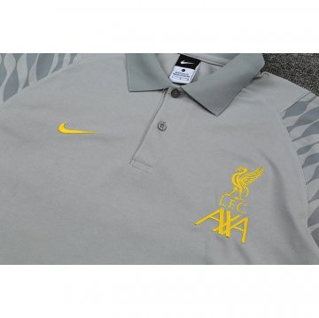 Maglia Polo Liverpool 22-23 Grigio