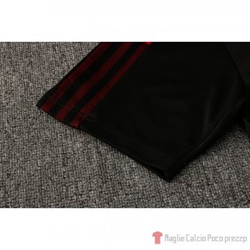 Maglia Polo Manchester United 21-22 Nero