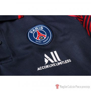 Maglia Polo Paris Saint-germain 2020-2021 Blu