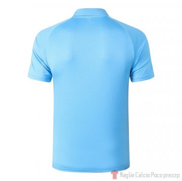 Maglia Polo Real Madrid 2020/2021 Blu