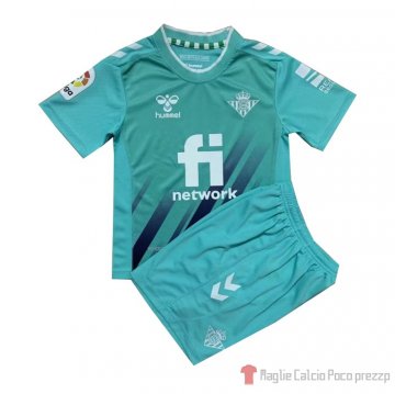 Maglia Real Betis Portiere Bambino 22-23 Blu Maglia Real Betis Portiere Bambino 22-23 Blu