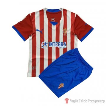 Maglia Sporting De Gijon Home Bambino 22-23 Maglia Sporting De Gijon Home Bambino 22-23