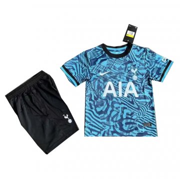 Maglia Tottenham Hotspur Terza Bambino 22-23 Maglia Tottenham Hotspur Terza Bambino 22-23