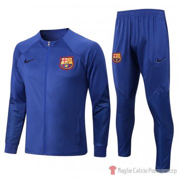 Tuta Da Track Giacca Barcellona 2022-23 Blu Tuta Da Track Giacca Barcellona 2022-23 Blu