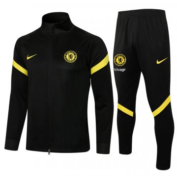 Tuta Da Track Giacca Chelsea 2021-22 Nero Tuta Da Track Giacca Chelsea 2021-22 Nero