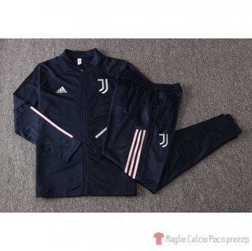 Tuta Da Track Giacca Juventus Bambino 20-21 Blu