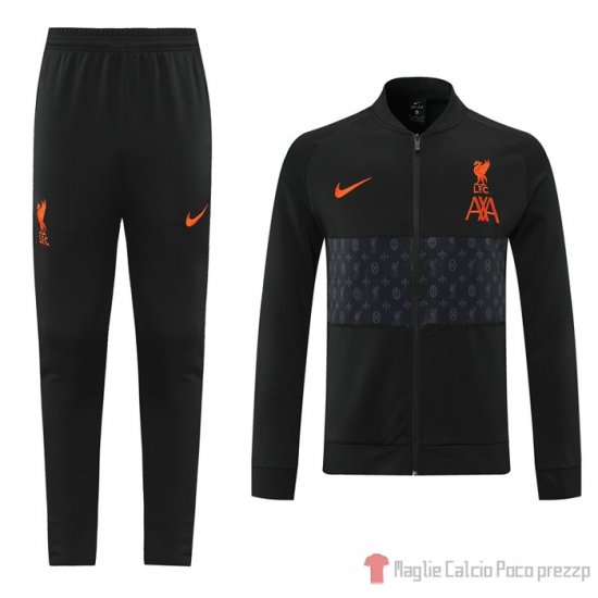 Tuta Da Track Giacca Liverpool 21-22 Nero E Grigio - Clicca l'immagine per chiudere