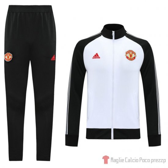 Tuta Da Track Giacca Manchester United 2020-21 Bianco - Clicca l'immagine per chiudere