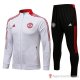 Tuta Da Track Giacca Manchester United 2021-22 Bianco