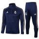 Tuta Da Track Giacca Real Madrid 20-21 Blu Marino