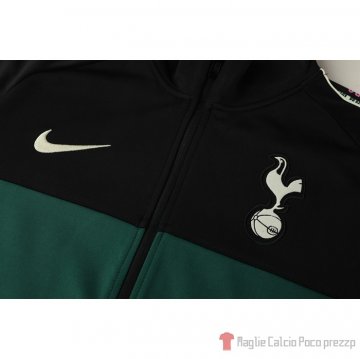 Tuta Da Track Giacca Tottenham Hotspur 20-21 Nero