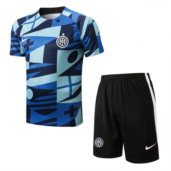Tuta Da Track Inter Manica Corta 22-23 Azul - Pantalon Corto - Clicca l'immagine per chiudere