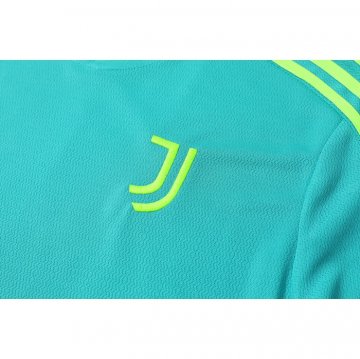 Tuta Da Track Juventus Manica Corta 22-23 Blu E Verde - Pantalon Corto