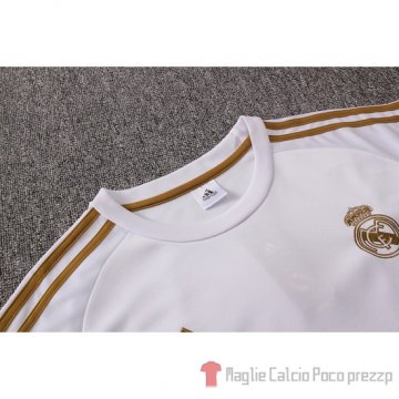 Tuta da Track Real Madrid 2019/2020 Bianco e Oro