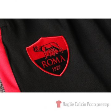 Tuta da Track Roma 2019/2020 Nero e Rosso