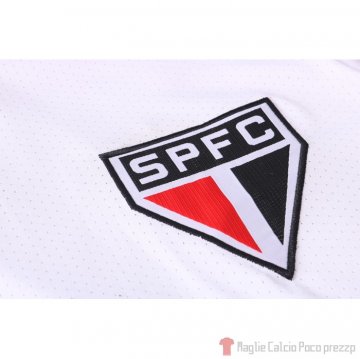 Tuta da Track Sao Paulo Manica Corta 2020/2021 Bianco