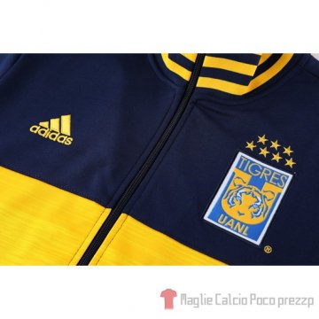 Tuta da Track Tigres UANL 2019/2020 Blu e Giallo