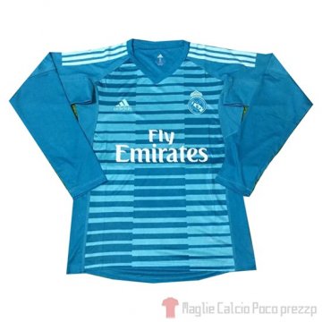Camiseta Real Madrid Portiere Maglia Gara Away Manica Lunga 2018 Camiseta Real Madrid Portiere Maglia Gara Away Manica Lunga 2018