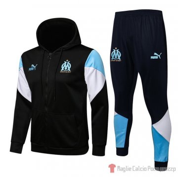 Tuta da Track Olympique Marsella 21-22 Negro Tuta da Track Olympique Marsella 21-22 Negro