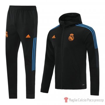 Tuta da Track Real Madrid 2021-22 Negro