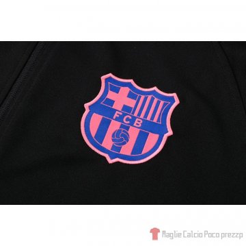 Tuta Giacca Barcellona Bambino 2021-22 Negro