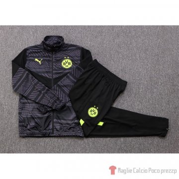 Tuta De Giacca Borussia Dortmund 2022-23 Gris