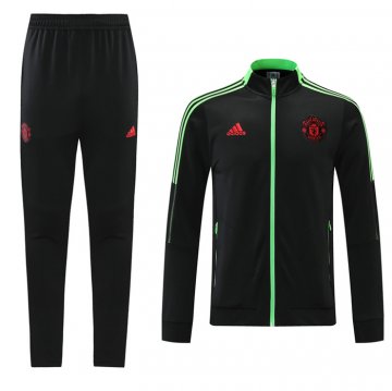 Tuta Giacca Manchester United Bambino 21-22 Negro Tuta Giacca Manchester United Bambino 21-22 Negro