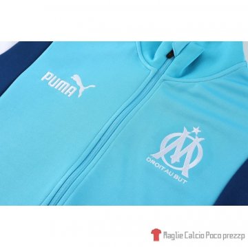 Tuta Giacca Olympique Marsella Bambino 2023-24 Azul