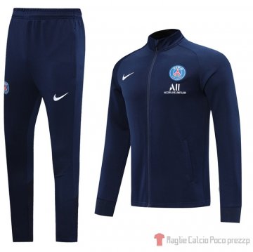 Tuta da Track Giacca Paris Saint-germain 2020-21 Azul