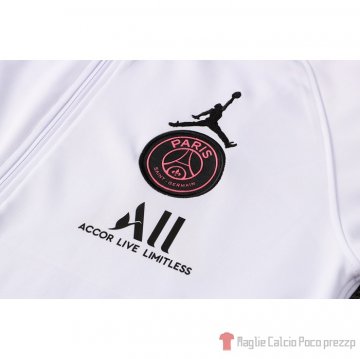 Tuta De Giacca Paris Saint-germain 2021-22 Blanco