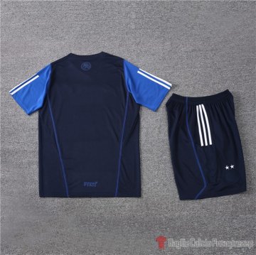 Tuta da Track Algeria Manica Corta 23-24 Azul - Pantalon Corto