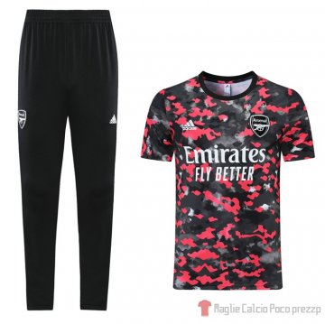 Tuta da track Arsenal Manica Corta 21-22 Rojo Tuta da track Arsenal Manica Corta 21-22 Rojo