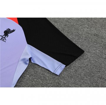 Chandal Del Liverpool Manica Corta 22-23 Purpura - Pantalon Corto