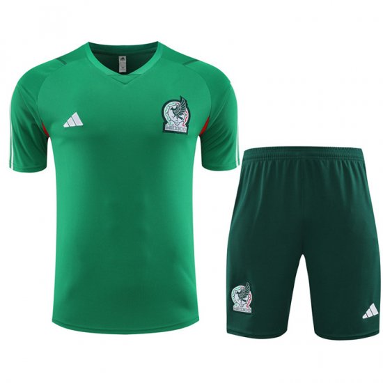 Tuta da Track Messico Manica Corta 23-24 Verde - Pantalon Corto - Clicca l'immagine per chiudere