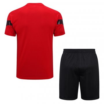 Chandal Del Milan Manica Corta 2022-23 Rojo - Pantalon Corto