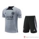 Chandal Del Paris Saint-germain Jordan Manica Corta 22-23 Gris - Pantalon Corto