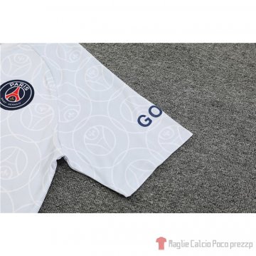 Chandal Del Paris Saint-germain Manica Corta 2022-2023 Gris - Pantalon Corto