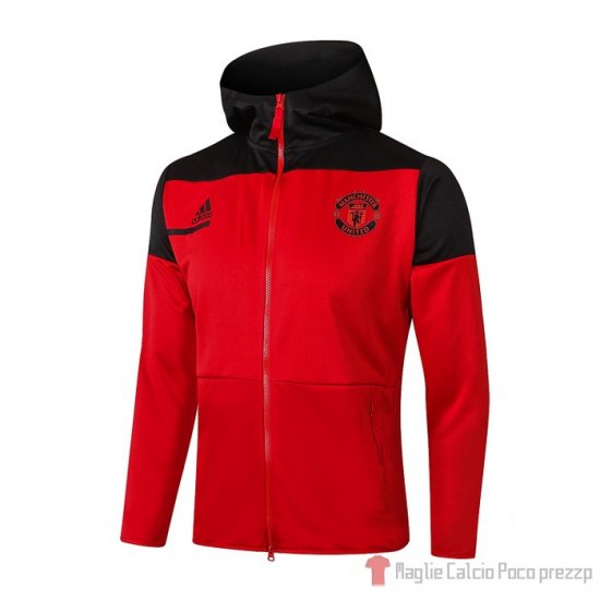 Giacca Manchester United 20-21 Rosso - Clicca l'immagine per chiudere
